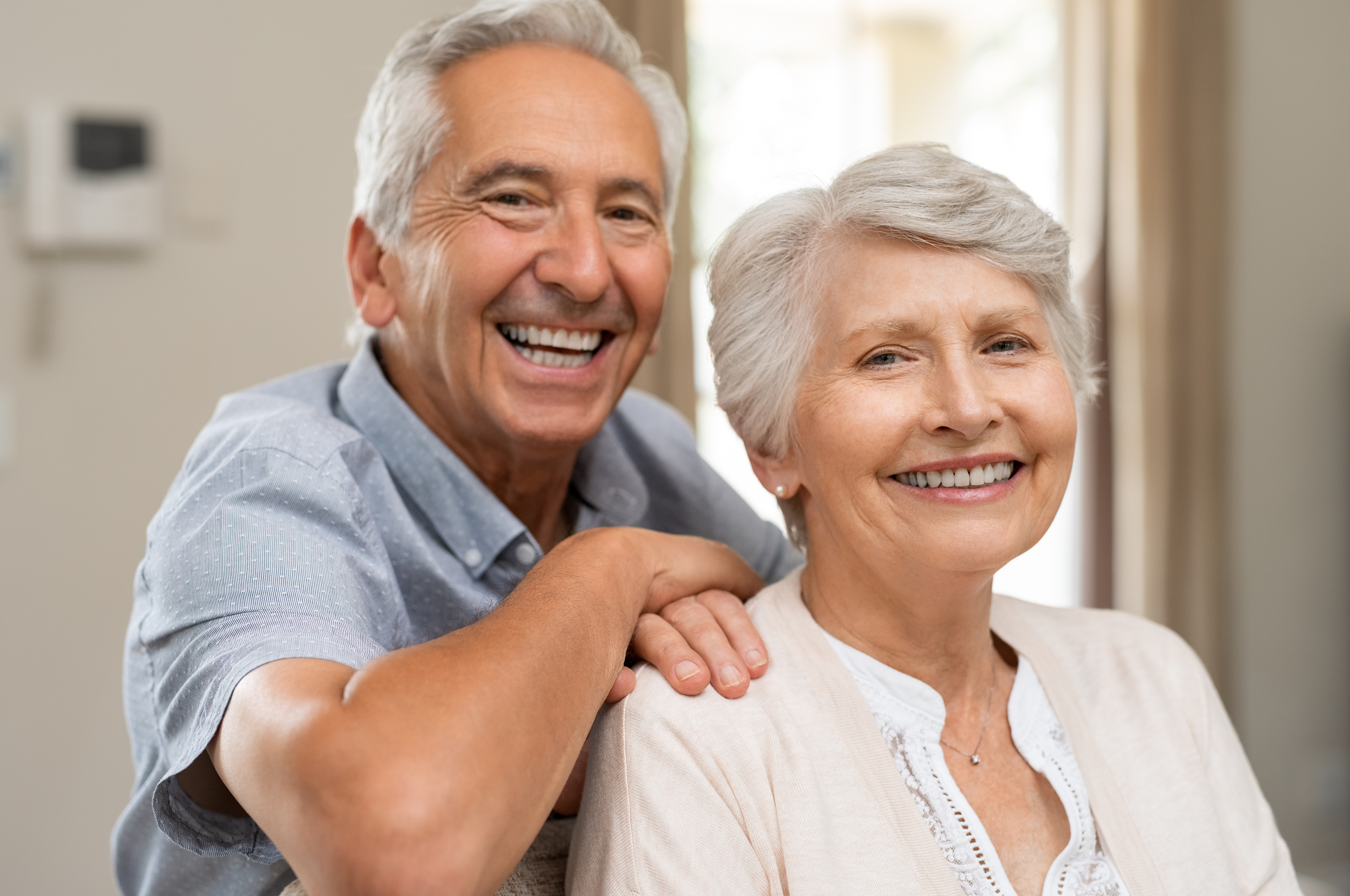 Happy senior patients trusting Bal Dental Centre
